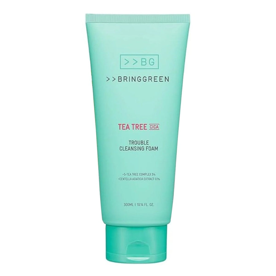 BRING GREEN Tea Tree Cica Trouble Cleansing Foam 300ml Health & Beauty Kbeauty markham toronto free ship USA asian korean