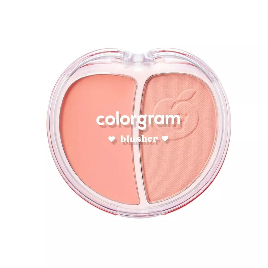 COLORGRAM Tintin Dory Duo Blusher 03 Peach Duo (FINAL SALE） 1
