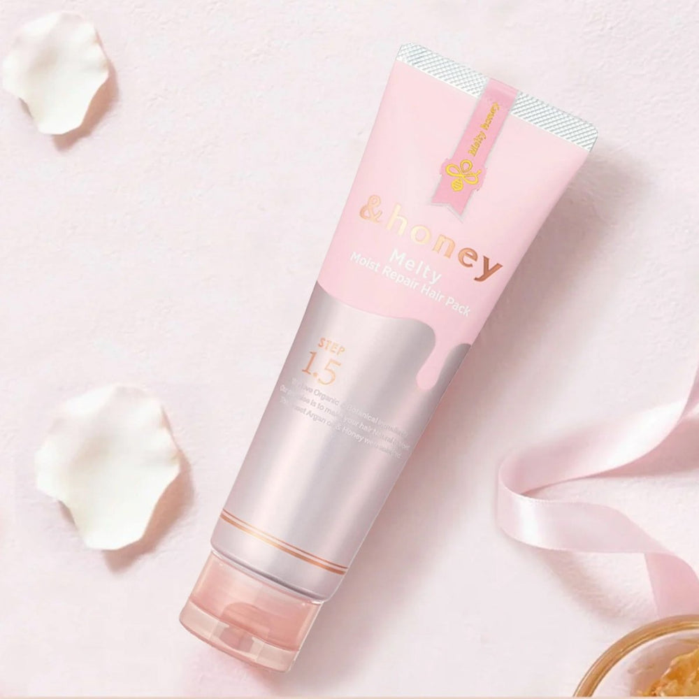 &HONEY Melty Moist Repair Hair Pack 1.5 130g - Oriental Rose Honey Fragrance Health & Beauty oceanbuy.ca markham toronto free ship USA asian korean skincare