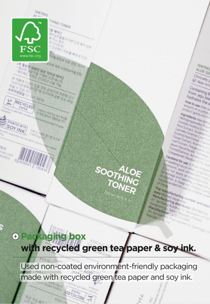 ISNTREE Aloe Soothing Toner 200ml Health & Beauty oceanbuy.ca markham toronto free ship USA asian korean skincare