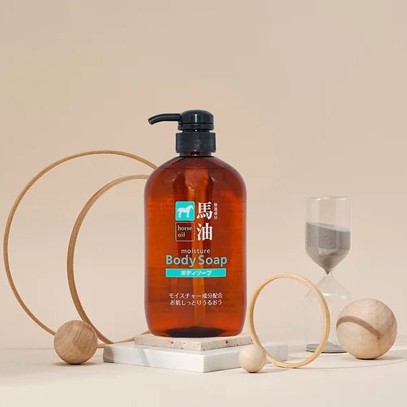 KUMANO Horse Oil Non Silicon Body Soap 600ml Health & Beauty Kbeauty markham toronto free ship USA asian korean