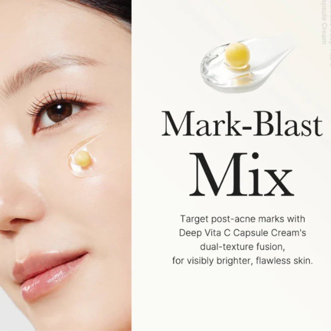 Medicube vitamin C capsule cream to target post-acne marks and boost glow