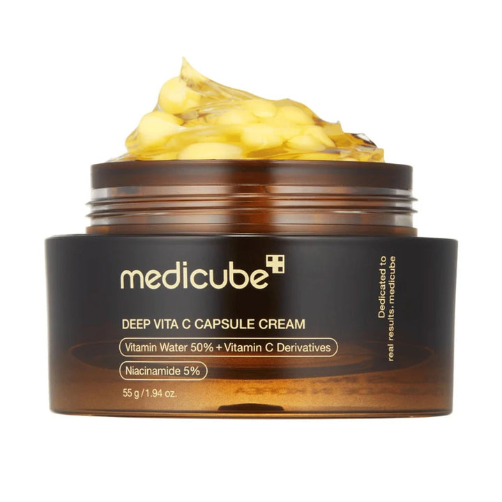 Medicube vitamin C capsule cream to target post-acne marks and boost glow