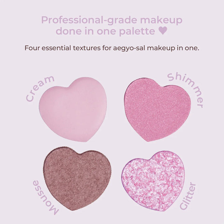 MILLEFEE Under Eye Glam Palette - 01 Sugar Beige Health & Beauty 4