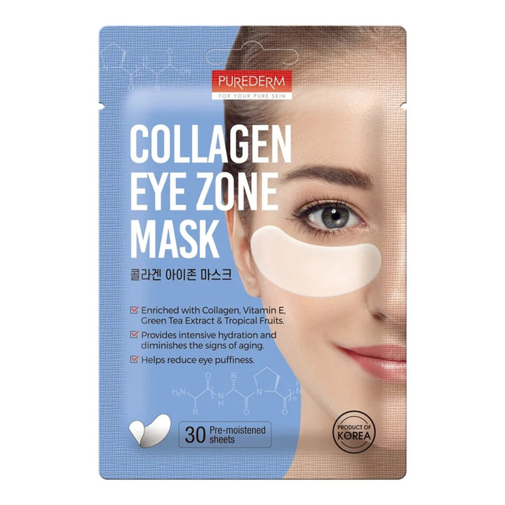 PUREDERM Collagen Eye Zone Mask 30 Sheets Health & Beauty oceanbuy beauty markham toronto free ship USA asian korean skincare