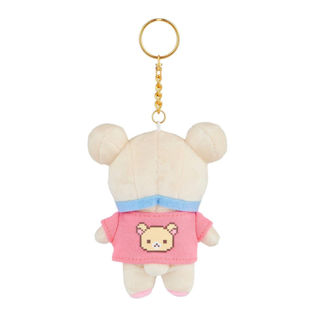 RILAKKUMA Korilakkuma Gamer Keychain Plush Toys & Games oceanbuy beauty markham toronto free ship USA asian korean skincare