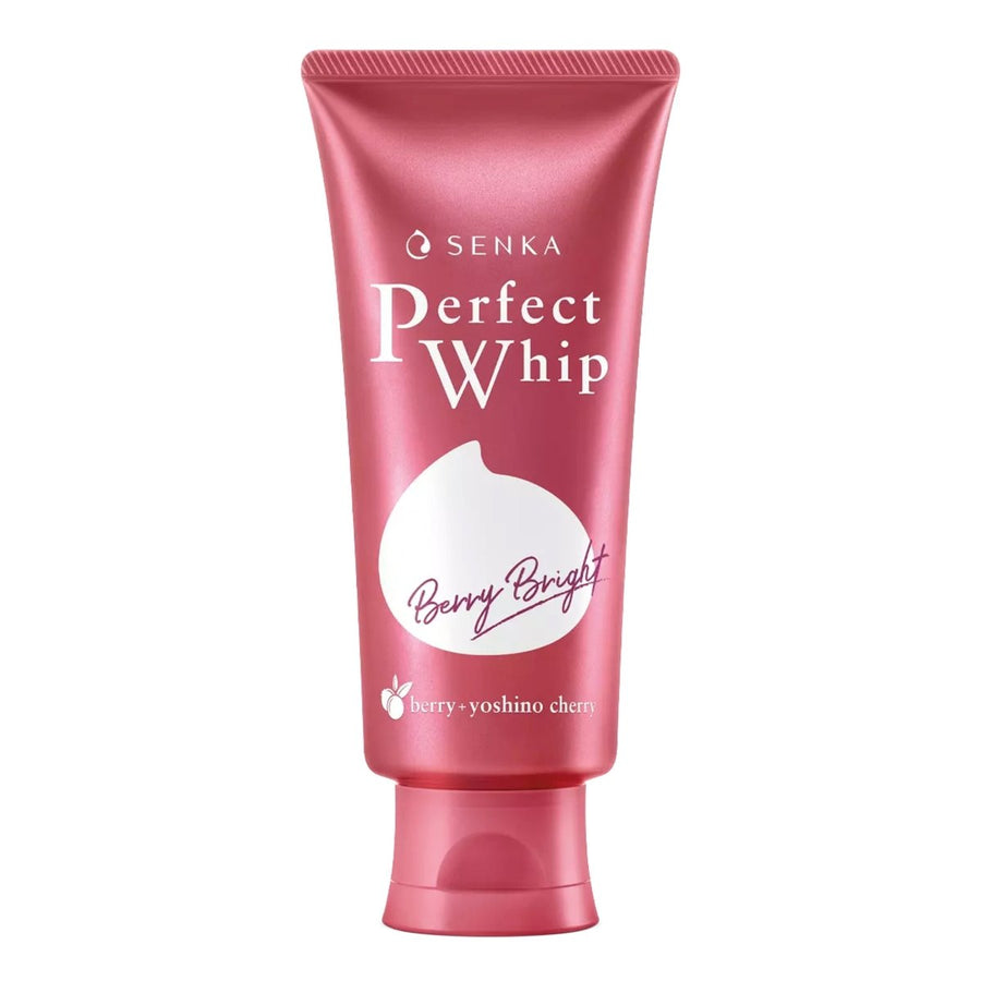 SHISEIDO Senka Perfect Whip Beauty Facial Cleanser 100g - Berry Bright Health & Beauty