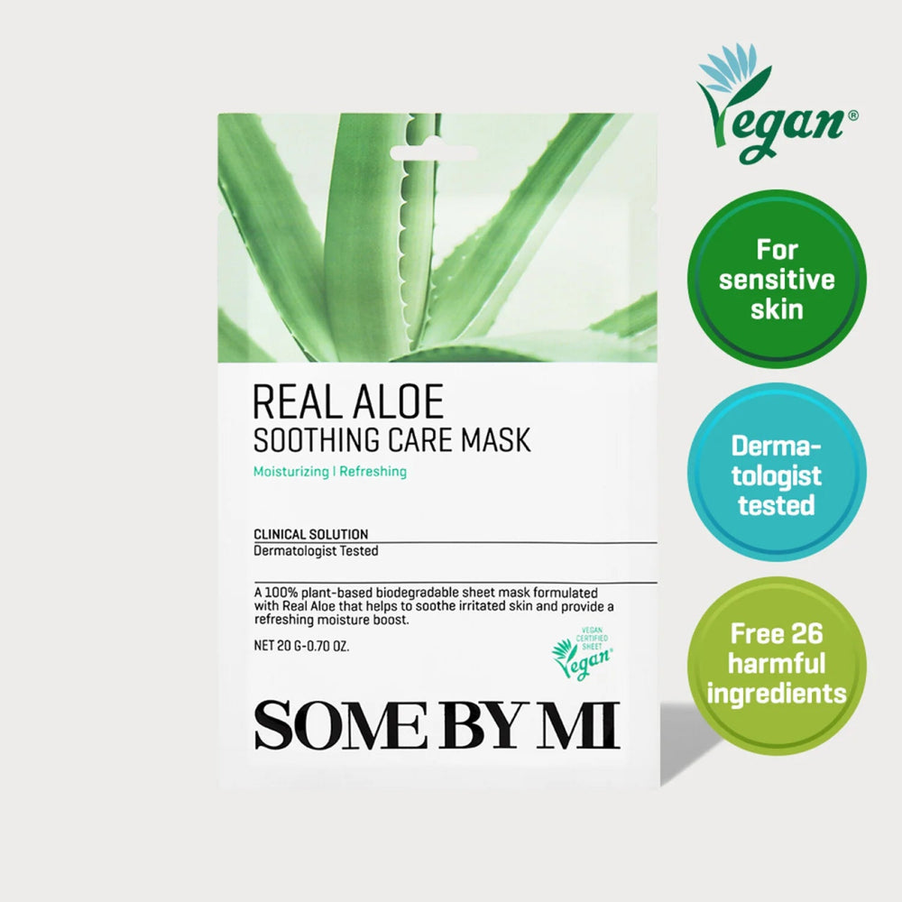 SOME BY MI Real Aloe Soothing Care Mask 1Pcs Health & Beauty