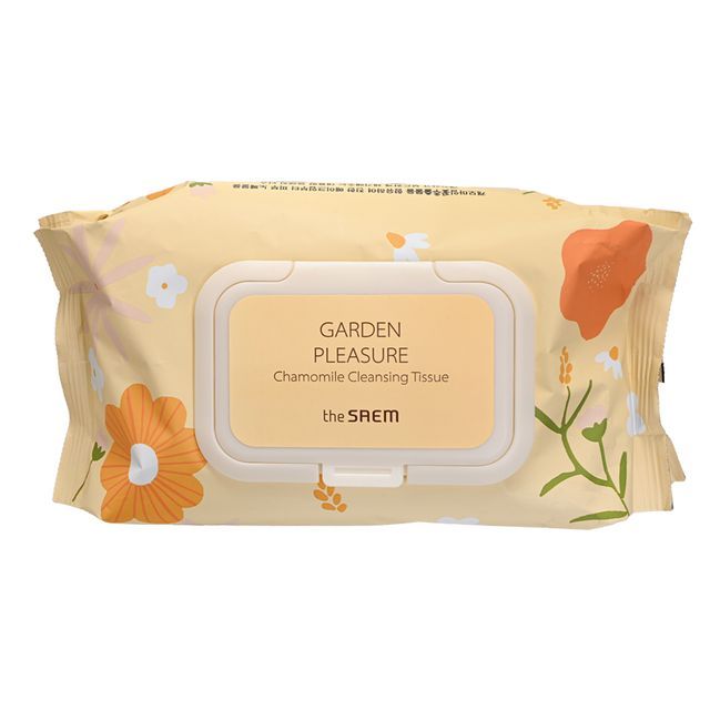 THE SAME Garden Pleasure Chamomile Cleansing Tissue 100pcs/bag 1