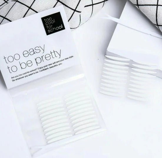 TOO COOL FOR SCHOOL Double - Side Double Eyelid Tape 22 Pairs Health & Beauty