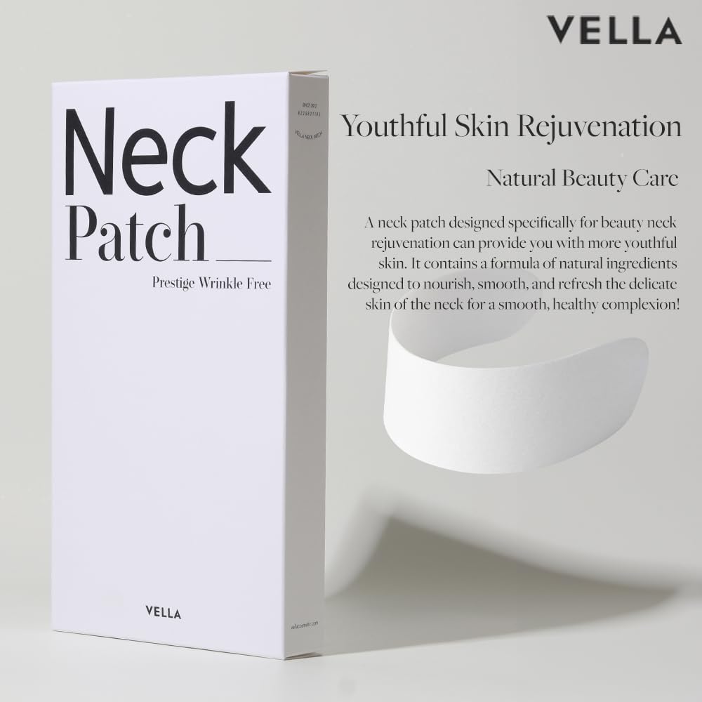 VELLA Neck Patch Prestige Wrinkle Free 5Pcs Health & Beauty oceanbuy beauty markham toronto free ship USA asian korean skincare