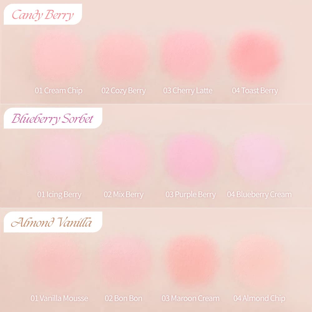 DASIQUE Blending Mood Cheek - #07 Candy Berry Health & Beauty oceanbuy.ca markham toronto free ship USA asian korean skincare