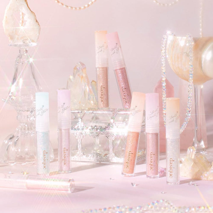 DASIQUE Starlit Jewel Liquid Glitter - 01 Frozen Gold Health & Beauty oceanbuy.ca markham toronto free ship USA asian korean skincare