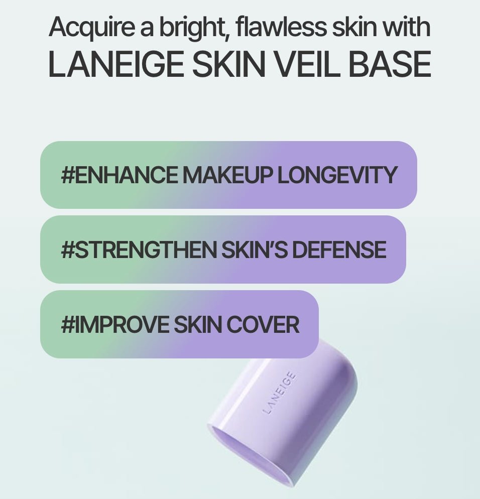 LANEIGE Skin Veil Base EX 30ml - No.40 Pure Violet Health & Beauty oceanbuy.ca markham toronto free ship USA asian korean skincare