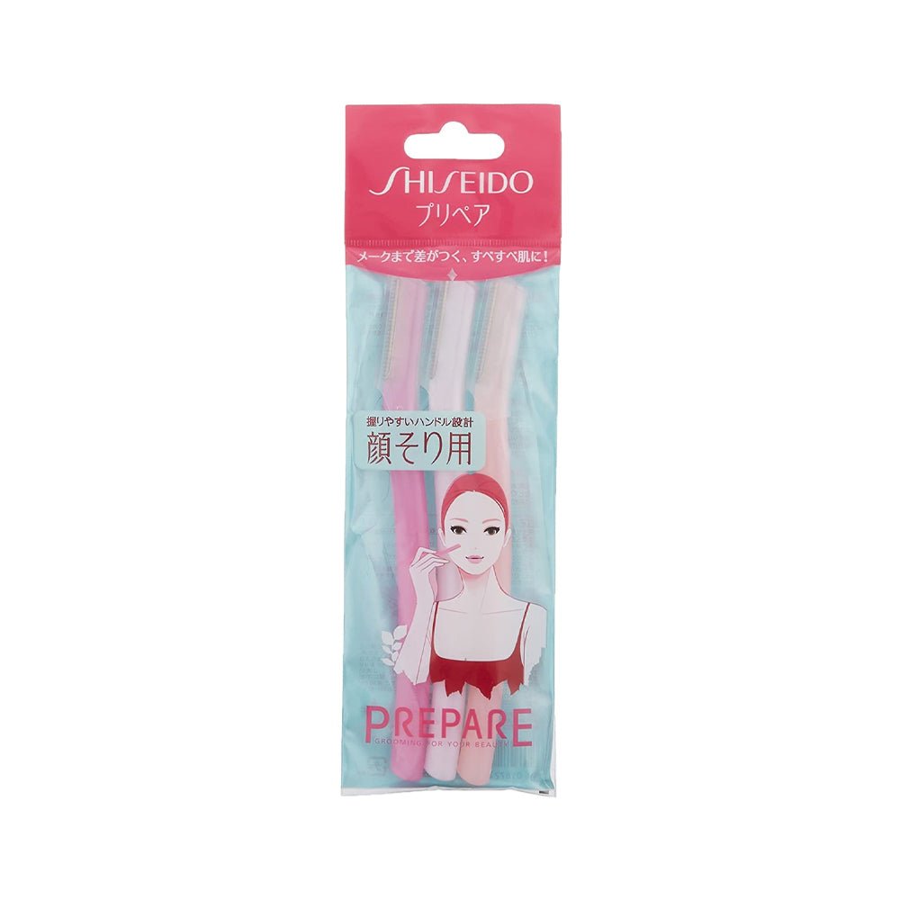 Shiseido FT Prepare Eyebrow Facial Razor L 3Pcs oceanbuy.ca markham toronto free ship USA asian korean skincare