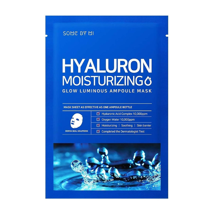 SOME BY MI Hyaluron Moisturizing Glow Luminous Ampoule Mask 1Pcs Health & Beauty oceanbuy.ca markham toronto free ship USA asian korean skincare